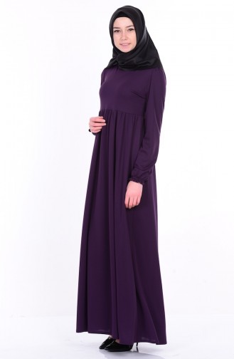 Zwetschge Hijab Kleider 7245-05