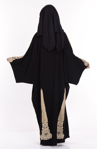 Robe Hijab Noir 0714-01