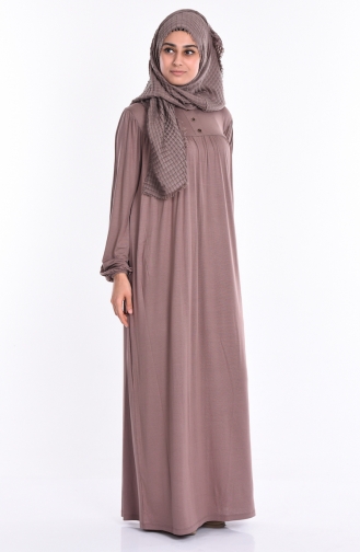 Nerz Hijab Kleider 0745B-01