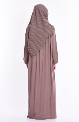 Nerz Hijab Kleider 0745B-01