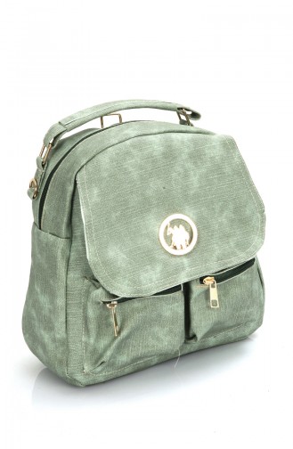 Green Backpack 10230YE