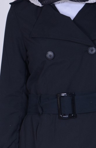Black Trench Coats Models 2086-02