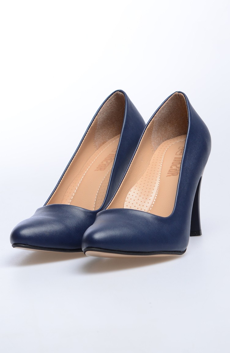 Chaussure a talon Pour Femme 50010-04 Bleu Marine 50010-04 | Sefamerve