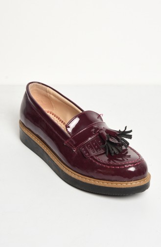 Claret red Casual Shoes 50084-08
