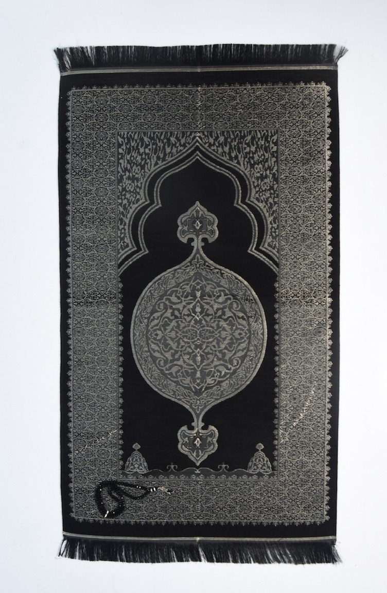 Tapis de Prière ottoman Pour Offrir 8292-03 Noir 8292-03 | Sefamerve