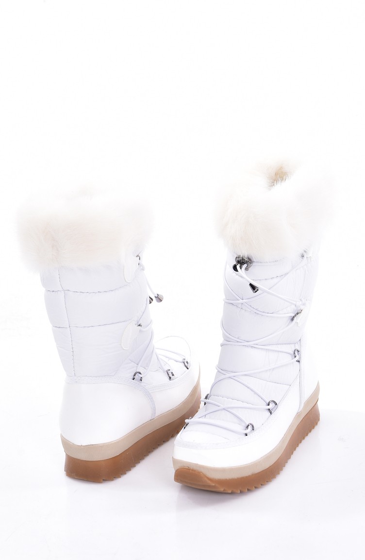 White Boots-booties 0246-05 | Sefamerve