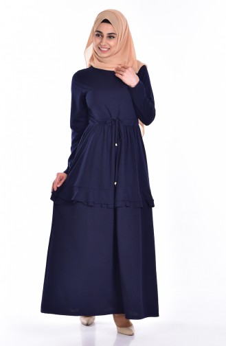 Hijab Kleid  3655-04 Dunkelblau  3655-04