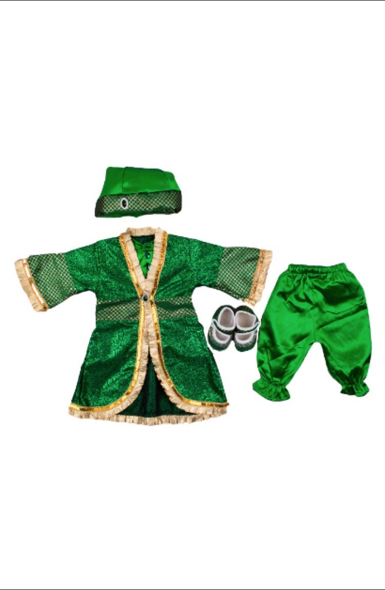 ملابس اطفال أخضر حشيشي 406YSL | Sefamerve