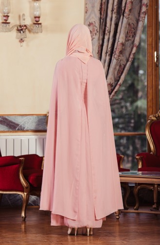 Powder Hijab Dress 52617-05