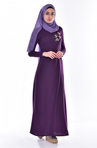 Purple Hijab Dress 2008-05