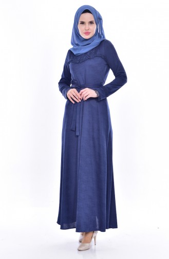فستان نيلي 1186-02