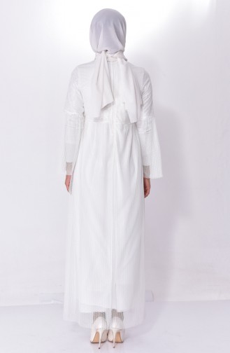 Robe Hijab Ecru 60711-02
