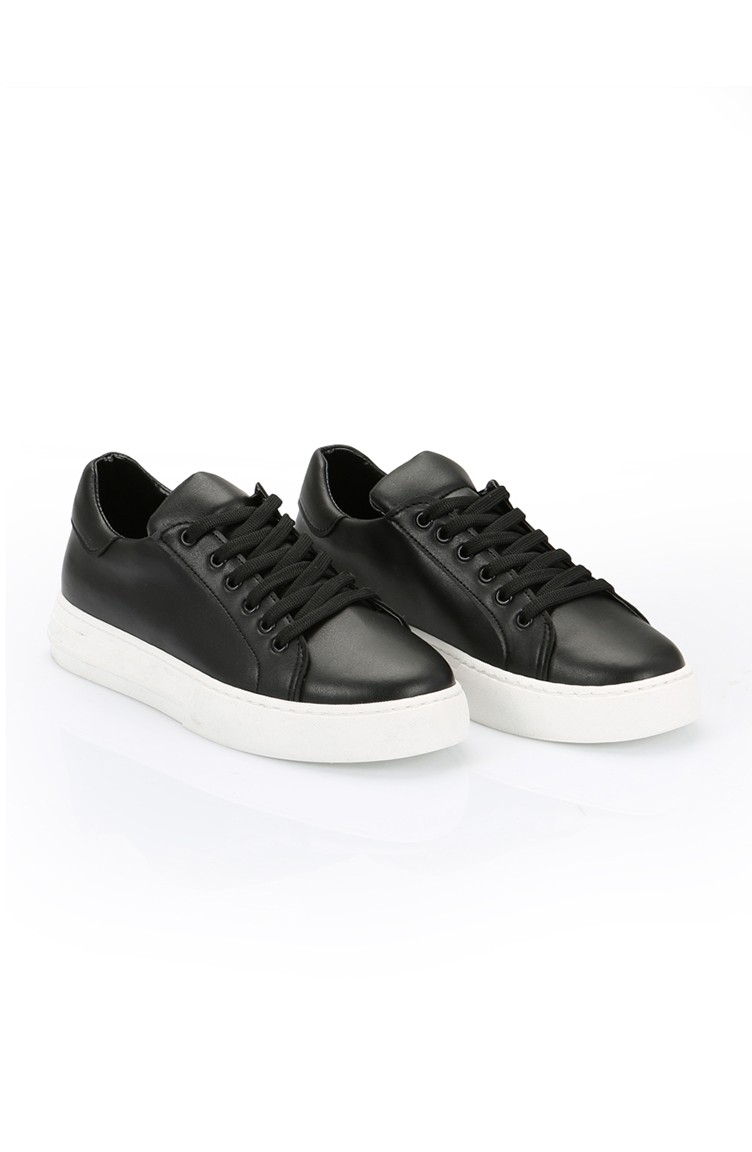 Bayan Sneakers Ayakkabı 50050-01 Siyah 50050-01 | Sefamerve