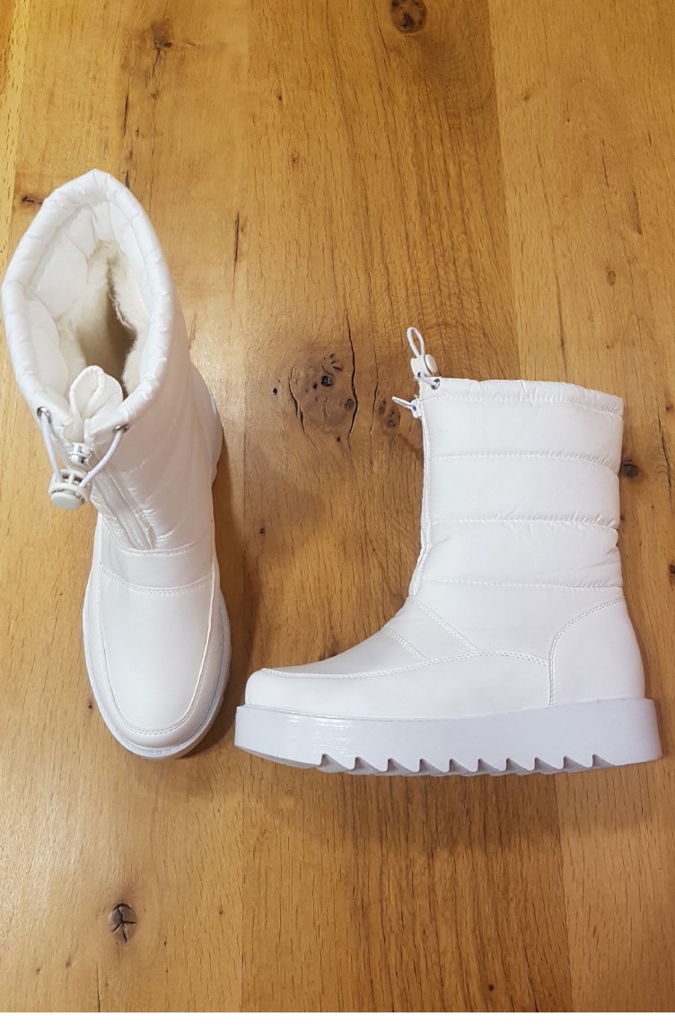 Marjin Ustica Snow Boots White 18K00021C02_023 | Sefamerve