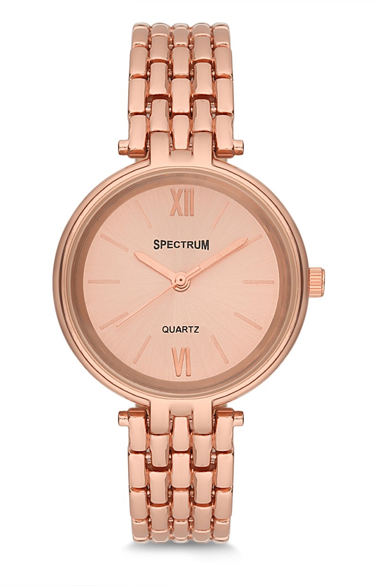 Spectrum Watch - Gold-colored - Duo–color - Trendyol