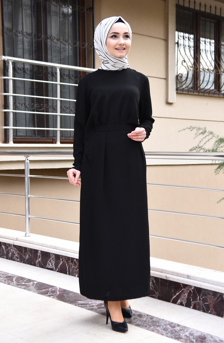 düzenli gidenler Pasifik Tozlu siyah elbise tesettur füzyon Bakkal Empower