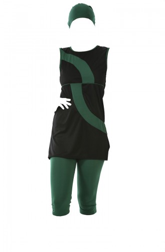 Emerald Swimsuit Hijab 0301-07