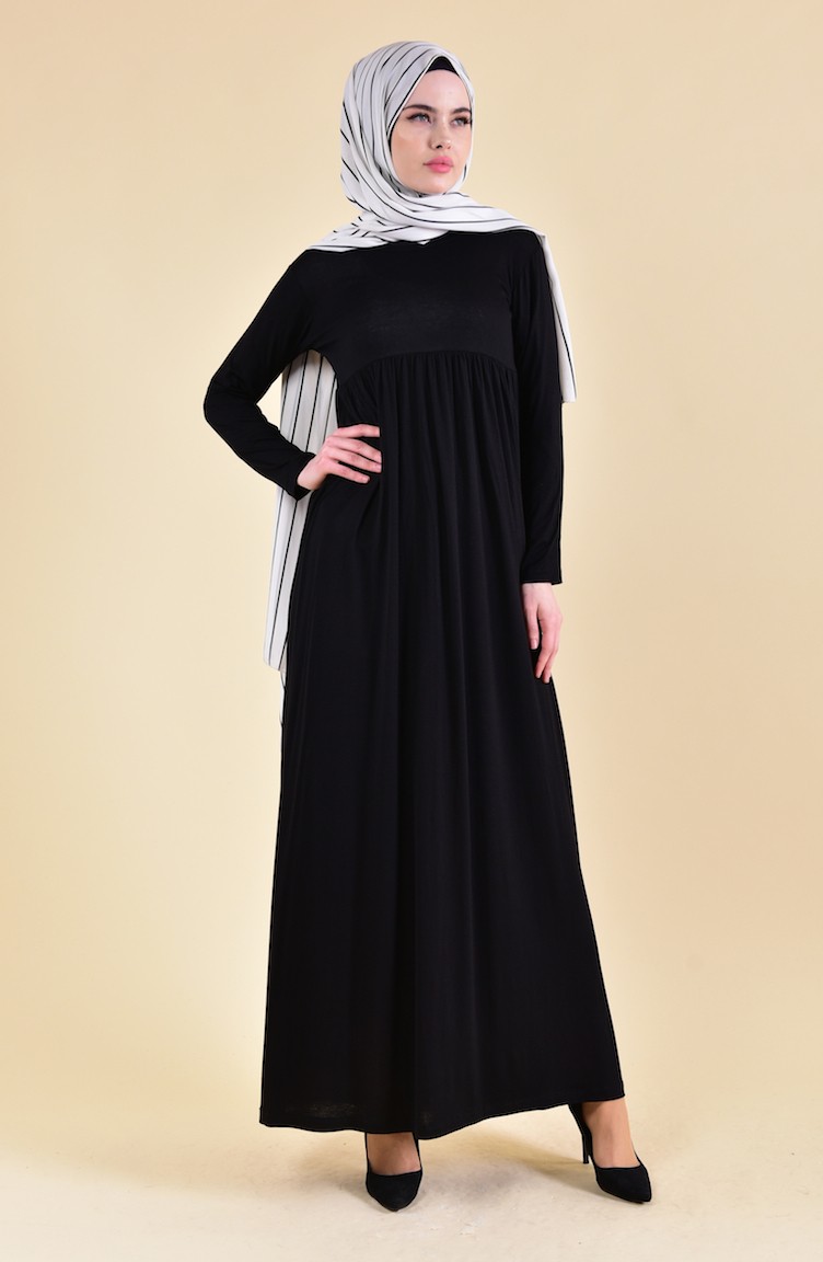 Robadan Elbise 3030-01 Siyah | Sefamerve