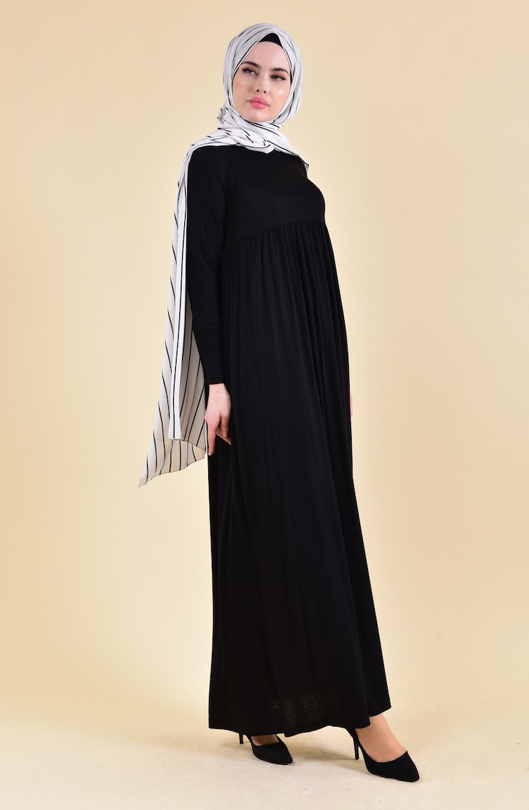 Robadan Elbise 3030-01 Siyah | Sefamerve