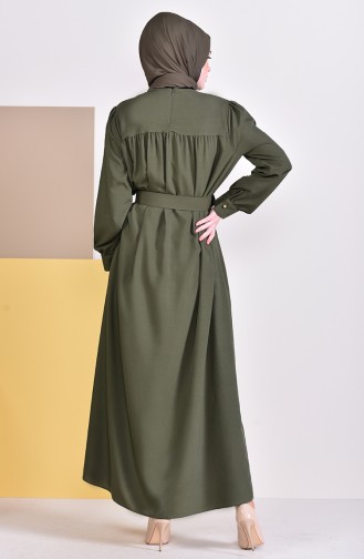 فستان أخضر حشيشي 5020-07