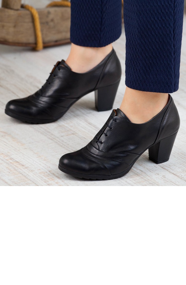 Derimiss Kadın Topuklu Ayakkabı A192Ktrk0002001 Siyah Deri 192KTRK0002001 |  Sefamerve