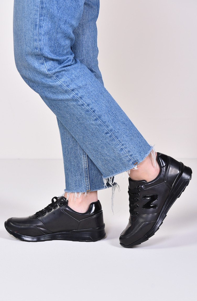 black patent leather sneakers womens