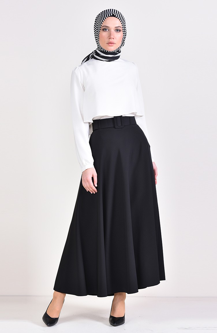 Black Skirt 2452-01 | Sefamerve