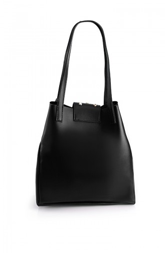 Black Shoulder Bags 10598SI