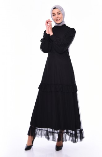 فستان أسود 8135-01