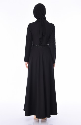فستان أسود 81660-04