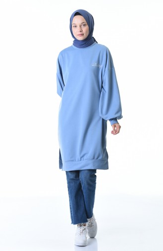 Sweatshirt Chauve Souris 0767-05 Bleu 0767-05