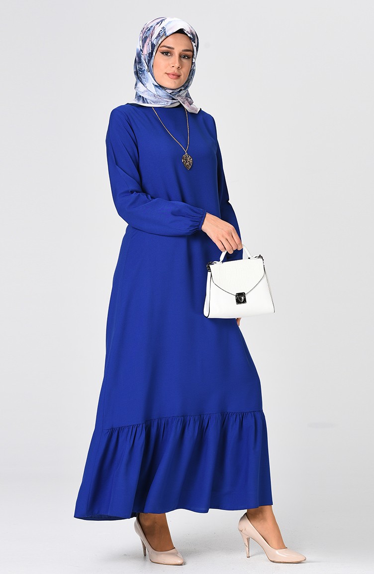 Saxe Hijab Dress 1207-01 | Sefamerve