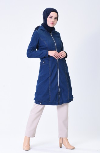 Navy Blue Winter Coat 2092-01