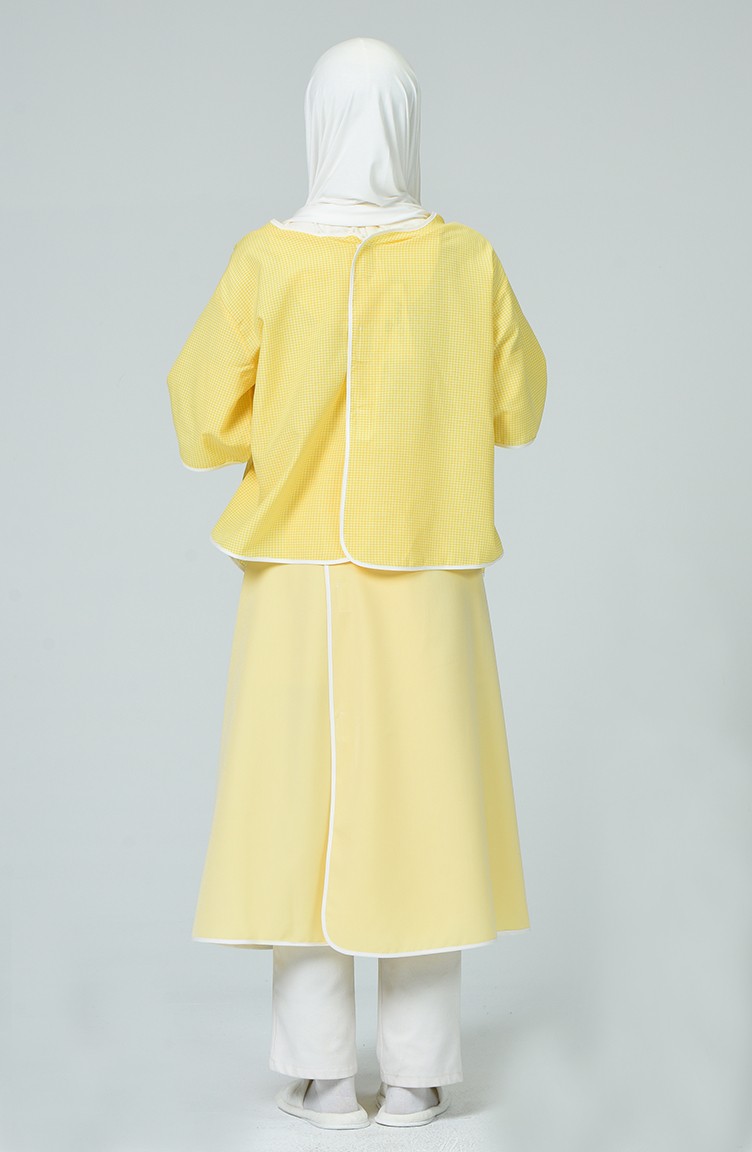 Doğum Elbisesi DE19S Sarı | Sefamerve