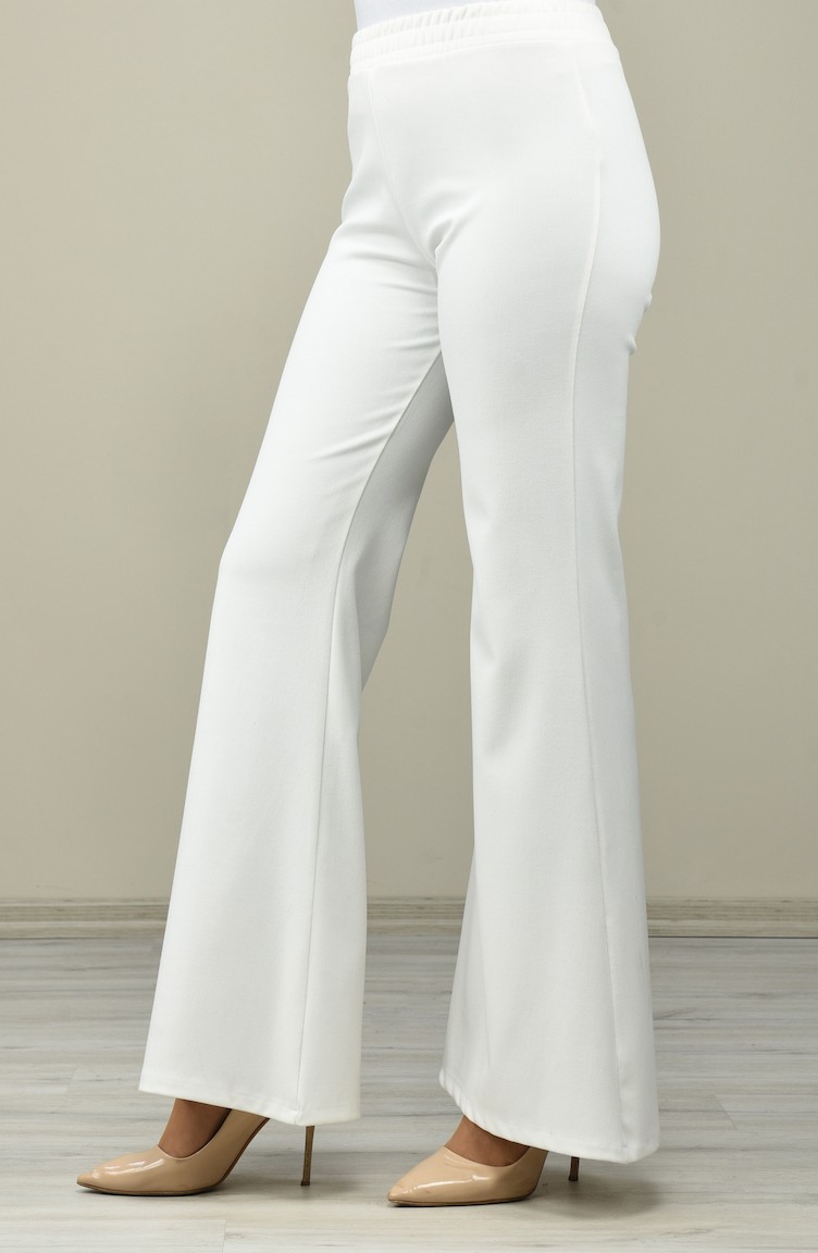 Pantalon Blanc 1175PNT-02 | Sefamerve