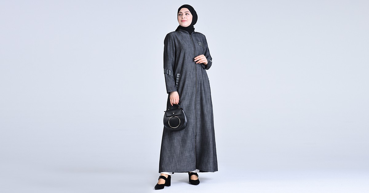 Denim abaya shop design 2018