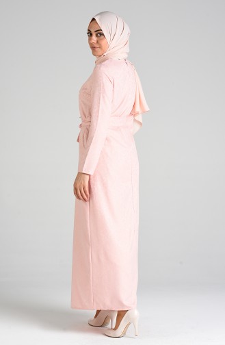 Robe Hijab Poudre 6473-04