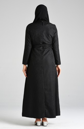 Robe Hijab Noir 6473-05