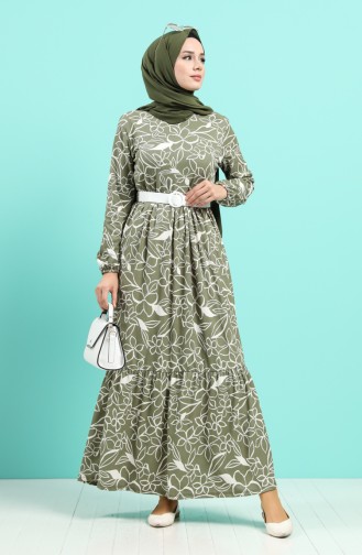Robe Hijab Khaki 0378-01