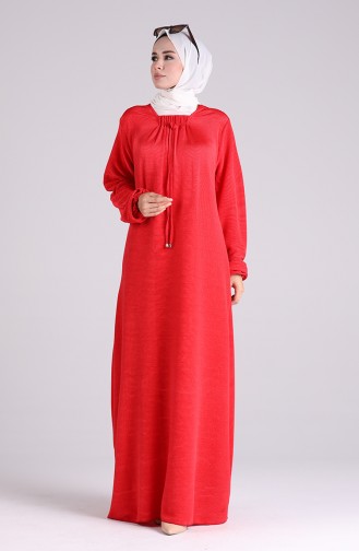 Vermilion Hijab Dress 2029-08