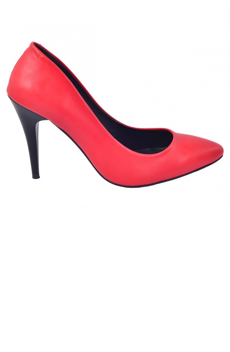 Red High-Heel Shoes 20YTPKAYKA00001_KR | Sefamerve