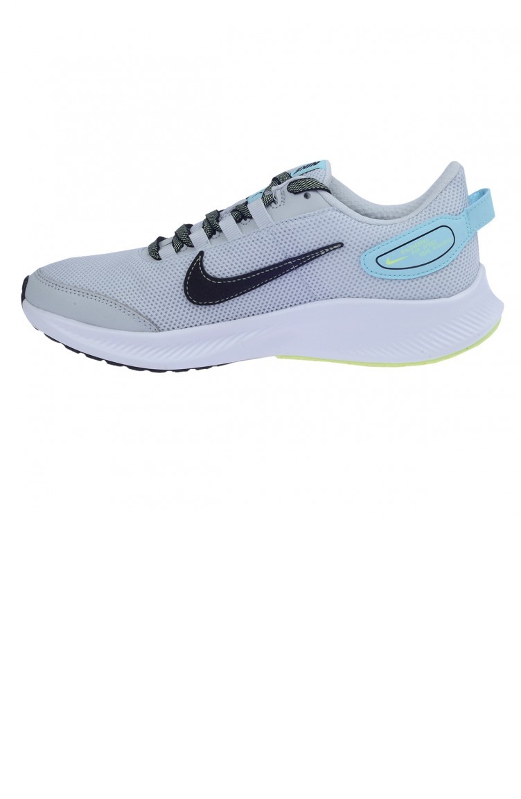 Nike Runallday 2 Günlük Fileli Bayan Spor Ayakkabı Platin | Sefamerve