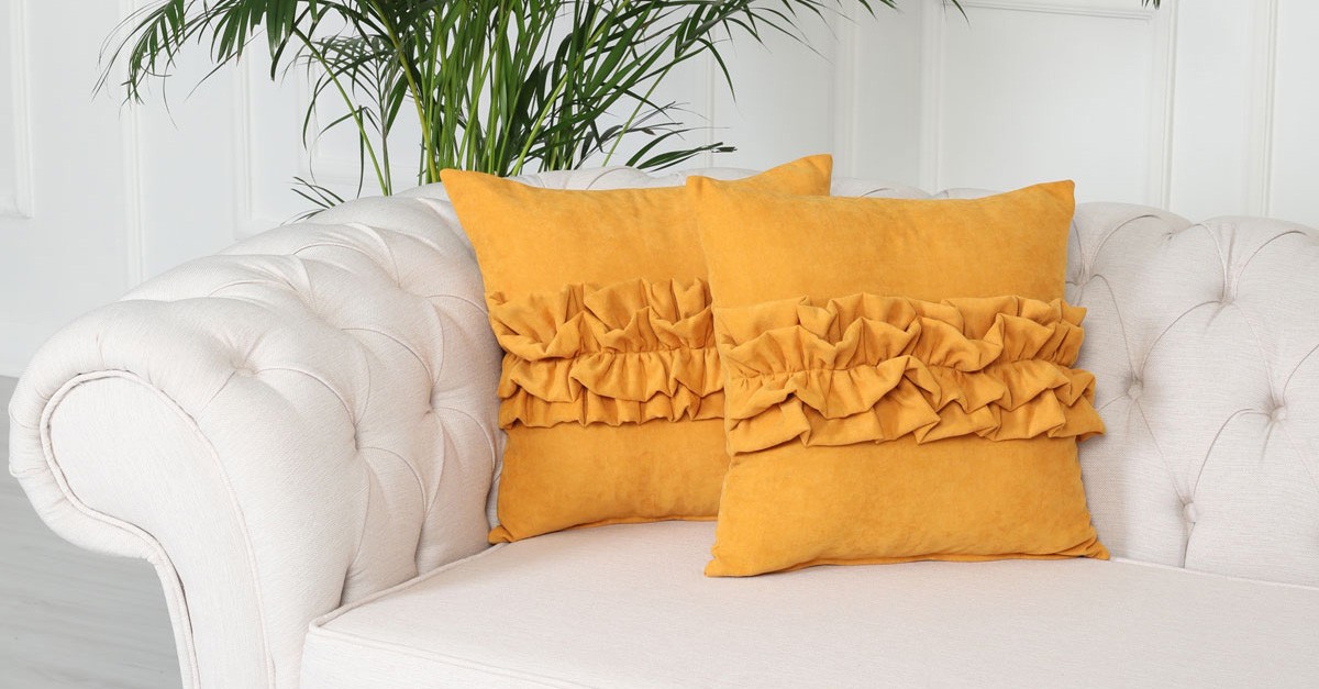 Mustard Pillow 15-FR-H | Sefamerve