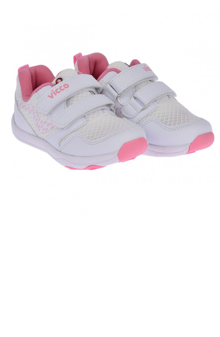 White Children`s Shoes 20YSPORVIC00001_A | Sefamerve