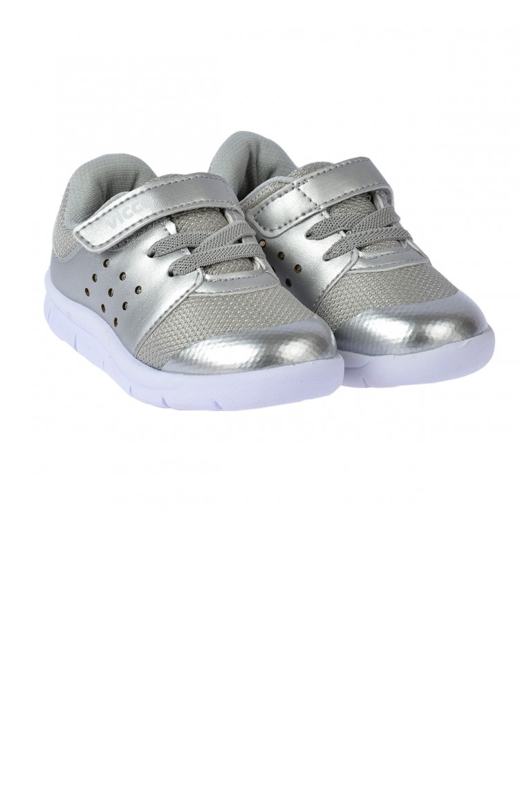 Gray Children`s Shoes 20YSPORVIC00002_Gu | Sefamerve