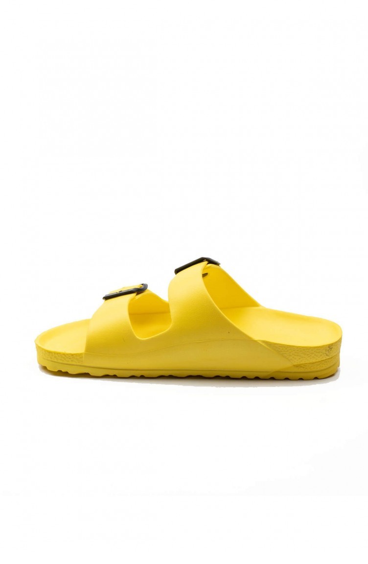 Yellow Summer Slippers 1538.SARI | Sefamerve