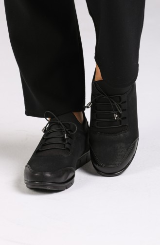 الأحذية الكاجوال أسود 910