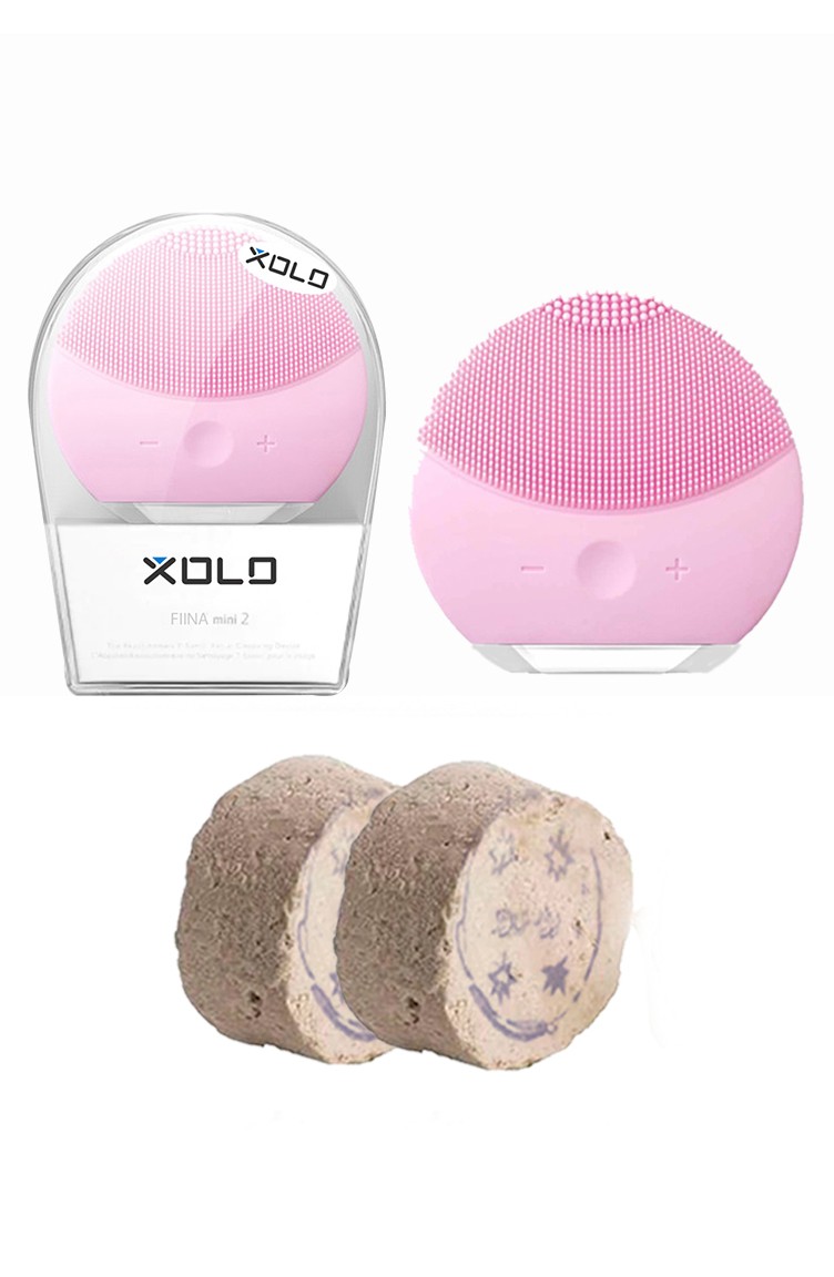 Xolo Şarjlı Yüz Temizleme Cihazı-Ruşurum Taşı SM0106 Pembe 2 Adet |  Sefamerve