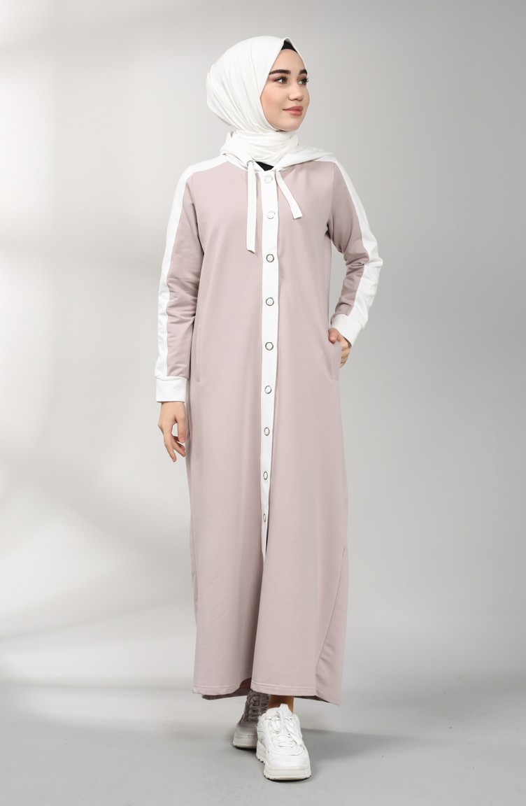 İki İplik Garnili Spor Elbise 201532-01 Pembe | Sefamerve