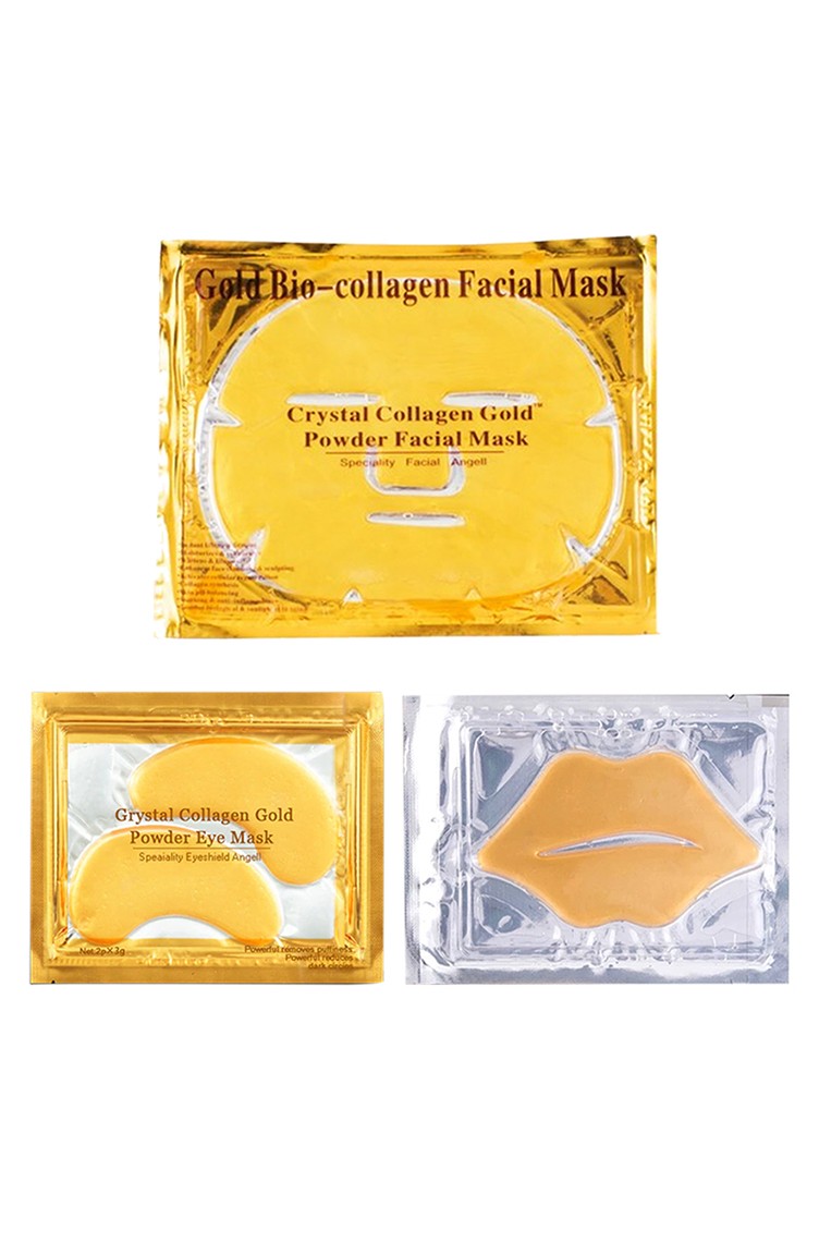 Xolo Gold Bio Collagen Yüz Maskesi - Gözaltı Altın Maske - Kolajen Dudak  Maskesi SM0304 | Sefamerve